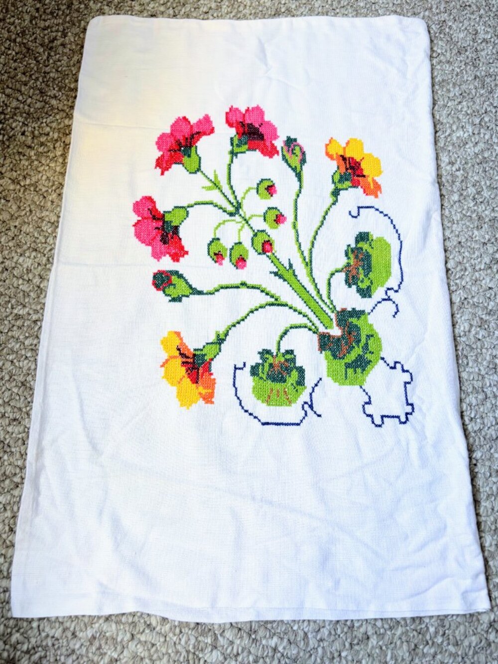 Embroidered Decorative Pillowcase